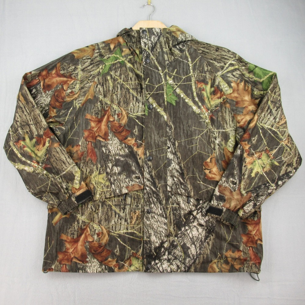 Cabela's Camo Jacket Mens 2XL Tall Brown Mossy Oak Break Up Gore-Tex Hunting